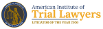 American Institute of Trial Lawyers Litigator of the Year 2020