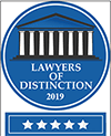Lawyers of Distinction 2019 | Five stars